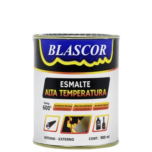 PINTURA BLASCOR ALTA TEMPERATURA NEGRO 1.00LT
